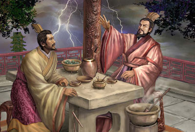 Pembahasan Tiga Negara oleh Yi Zhongtian (13 – 青梅煮酒/Cao Cao Berbincang tentang Pahlawan bersama Liu Bei)
