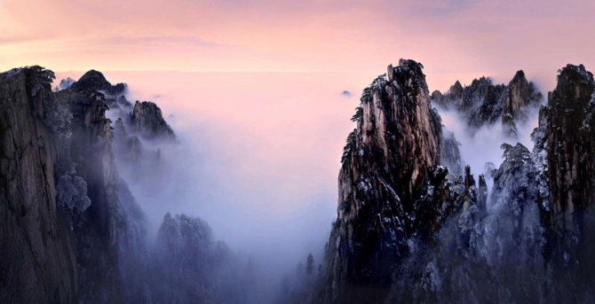 Gunung Huang (Huangshan) di Anhui