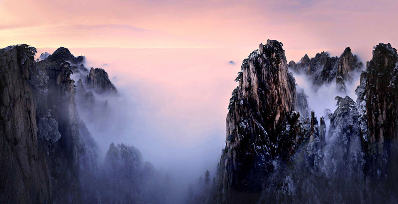 Gunung Huang (Huangshan) di Anhui