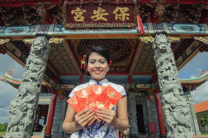 Tradisi Yasuiqian (uang angpao) saat Tahun Baru Imlek